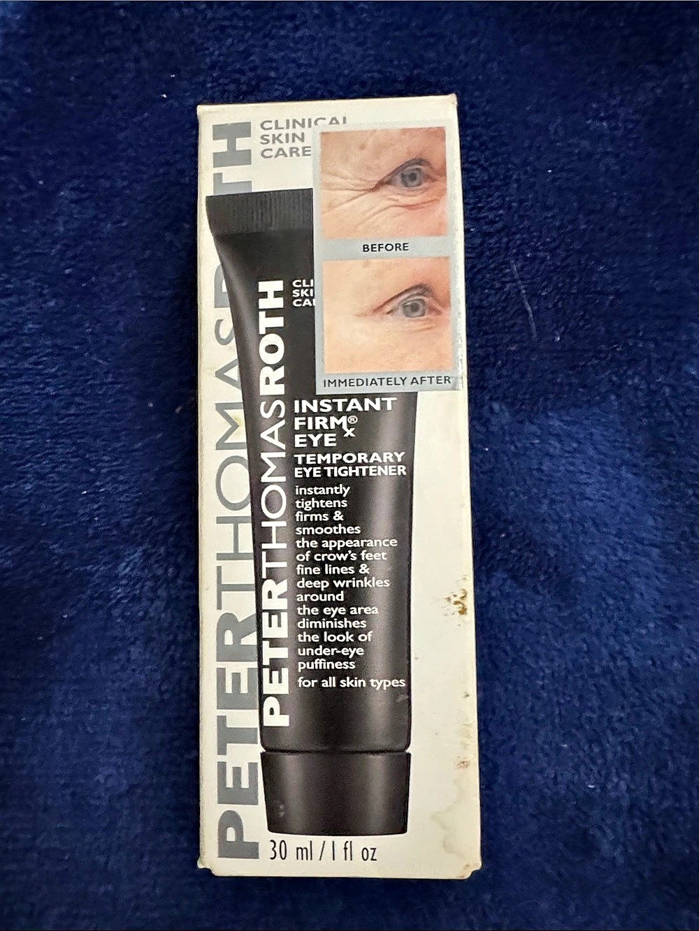 Peter Thomas Roth Instant FirmX Eye Tightener Eye Tightener 30 mL NWT